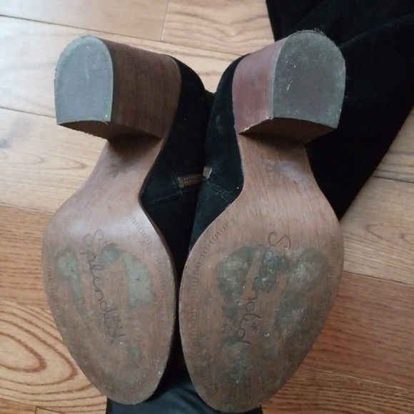 Splendid Black Suede Loretta OTK Boot - Picture 4 of 8